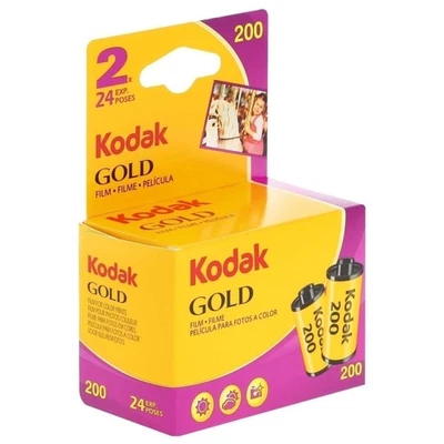 Kodak 6033963 Gold 200 135/24 Film (Pack of 2) - Image 1 of 2