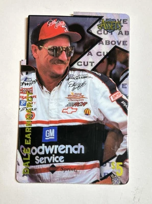 1996 Classic Assets #1 Dale Earnhardt $5 Sprint Phone Card NM-MT - Image 1 of 2