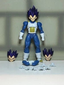 Personalizado Ultra Ego Vegeta SH Figuarts Dragon Ball Z Super Saiyan Dios Azul - Imagen 1 de 1