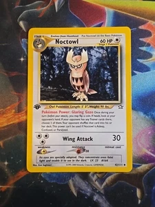 Pokemon Noctowl 42/111 1. Edition Neo Genesis Uncommon  - Bild 1 von 2