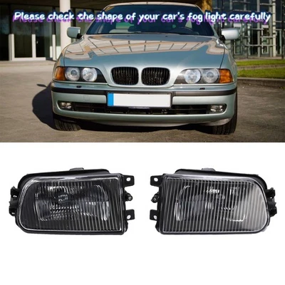 Fog Lights Pair For BMW E39 Z3 528i 540i 1997 1998 1999 2000 Front Drving Lamp Foto 1 de 4