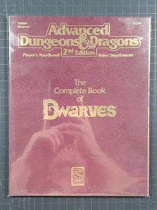 Advanced Dungeons & Dragons AD&D 2a Edizione Il Libro Completo dei Nani - Foto 1 di 7