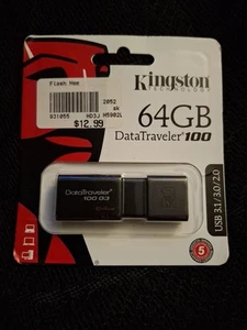 Kingston USB Drive 64GB Datatraveler 100 - Bild 1 von 3
