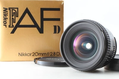 [Como nuevo en caja] Nikon AF Nikkor 20mm F2.8 D lente gran angular de JAPÓN - Imagen 1 de 4