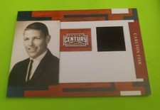 2010 CARLTON FISK Panini Century Game JERSEY PATCH #27 MINT (91/100) HOF RED SOX