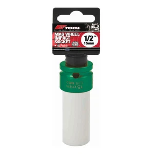 PK Tools 1/2"dr 15mm Deep Impact Socket Mag Wheel Protection - Picture 1 of 1