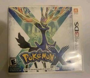 Nintendo 3DS Pokémon X Game With Case Tested Works - Picture 1 of 6