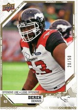 2019 Upper Deck CFL Football Gold Parallel Singles You Pick -- #1--#198 of /50