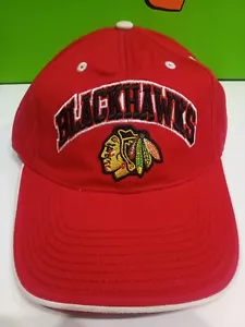 Chicago Blackhawks NHL Drew Pearson Hat Strapback Cap - Picture 1 of 8
