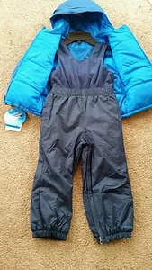 NWT Columbia boys Reversible 2 pc. snowsuit set Sz: 12-18 Mth RP: $130 - Picture 1 of 8
