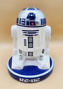 BANCO DE MONEDAS DE CERÁMICA STAR WARS 5,5" R2-D2 Lucasfilm importado por Fab NY, USADO EN EXCELENTE ESTADO - Imagen 1 de 14