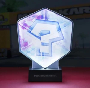 Mario Kart 8 Acryl Frage Block Schreibtisch Licht Gamer Wohndeko Kinderzimmer - Bild 1 von 4