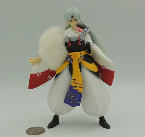 Sesshomaru 6" Inuyasha Toynami 2004 Manga Cartoon Toy Figure Cover