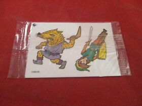 Nintendo of America NES Era Vending Machne Sticker Pack RARE Zelda II Kid Icarus
