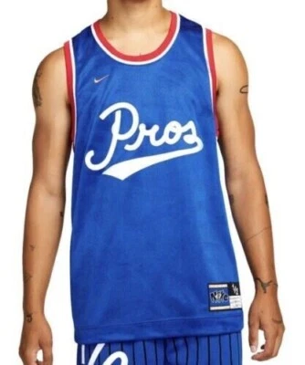 Nike Men Dri-Fit Lil Penny 1/2 Cent Basketball Jersey Blue Size M XL  DA5991-480 - Image 1 of 4