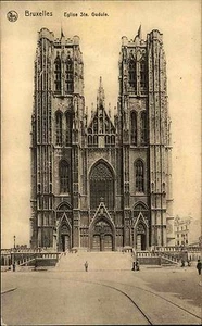 Brüssel Bruxelles Belgien Feldpostkarte 1916 als Feldpost nach Deutschland gel. - Picture 1 of 2