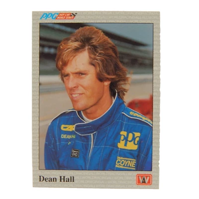 Dean Hall Indy Car World Series A & S Racing Collectables Card #14 - Image 1 of 2