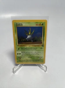 Pokémon Card Oddish 58/64 Jungle Unlimited WOTC Common LP-NM - Picture 1 of 7