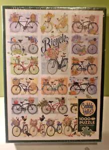 Cobble Hill Puzzle; Fahrräder; 1000 Teile Brandneu Versiegelt Kostenloser Versand - Bild 1 von 3