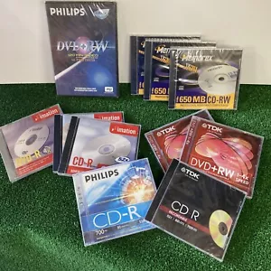 Joblot / Lot de divers disques DVD vierges scellés CD et photos PAS CHER / BONNE AFFAIRE - Photo 1/1