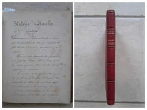 MS ZOOLOGIE, BOTANIQUE, vers 1850. - Picture 1 of 24