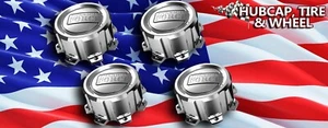 NEW American Force Metal Center Caps Floating Polished Modern 4 Lug (Set) - Bild 1 von 9