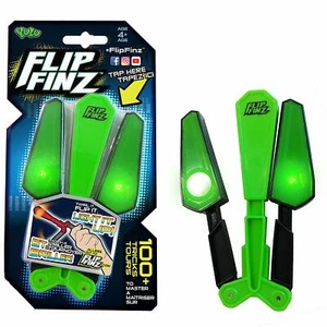 Yulu Flip Finz LED Light Fidget Spinner Toy - Choice of Colors - Picture 1 of 3