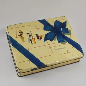 VINTAGE Caja Hojalata Caramelos VIUDA DE SOLANO Logroño Metalgrafia DE ANDREIS ⚜ - Foto 1 di 6