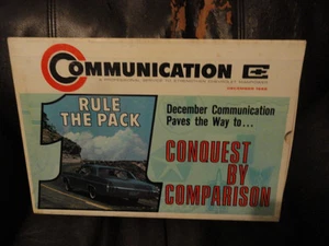 1969 Chevrolet Salesman Training Kit - Original - Vintage - 69 - Chevy  - Vinyl - Bild 1 von 6