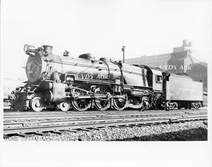 8 x 10 s/w Foto PRR Pennsylvania Dampf 4-6-2 Pacific 1329 ohne Ort oder Datum - Bild 1 von 1