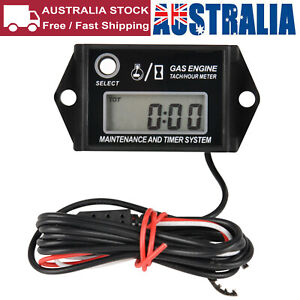 RPM Tester Digital Tachometer Tach/Hour Meter for 2/4 Stroke Engine Motorcycles