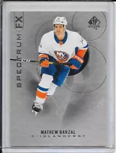 2020-21 SP Authentic Mathew Barzal Spectrum FX # S-18 - Picture 1 of 2