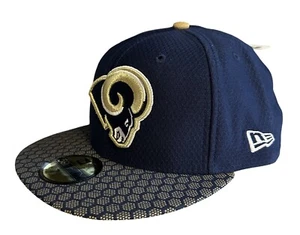 Los Angeles Rams NEW ERA 59FIFTY Fitted Cap - Size 7 1/2 - Picture 1 of 7