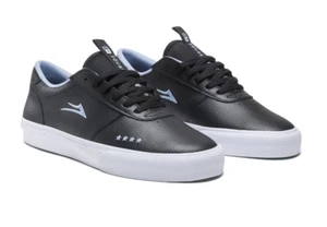 Lakai® Men's 14 M Manchester Skate Shoes in Black/Pebble Leather - Picture 1 of 6
