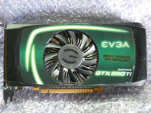 EVGA NVIDIA GeForce GTX 550 Ti Video Card 02G-P3-1559-KR UNTESTED - Picture 1 of 14