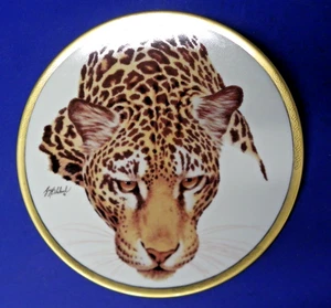 Lenox Great Cats Of The World Collectible Plate Ltd Ed 1994 "Jaguar" mit Staffelei - Bild 1 von 5