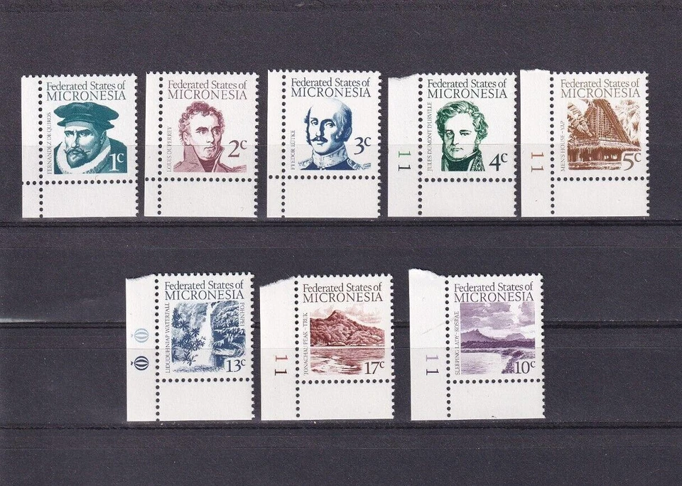 SA11b Micronesia 1984 Navigators, Landscapes and Culture mint stamps - Image 1 of 1