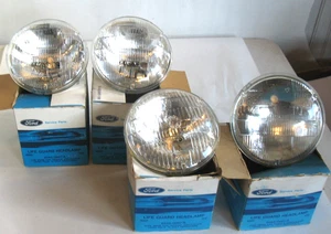 New NOS Ford 1972 Life Guard Headlight Set D2AZ-13007- A Low D2AZ-13007- B High - Picture 1 of 4
