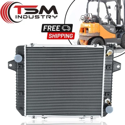 Radiador de núcleo de aluminio para carretilla elevadora Doosan Daewoo G20P-5 GM 2012-ON 3,0 L L LP Foto 1 de 4