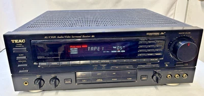 Receptor de sonido envolvente TEAC AG-V3020 AV Dolby Pro Logic probado sin control remoto de colección Foto 1 de 4