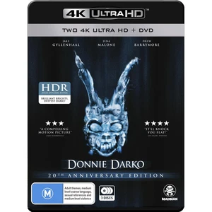 DONNIE DARKO: 20TH ANNIVERSARY (4K UHD / DVD) (THEATRICAL CUT AND DIRECTORS CUT - Picture 1 of 1