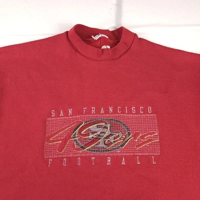 Vintage 90s San Francisco 49ers Pro Player Crewneck Sweatshirt Size XL - Image 1 of 4
