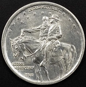 1925 Stone Mountain Commemorative Half Dollar! - Picture 1 of 4