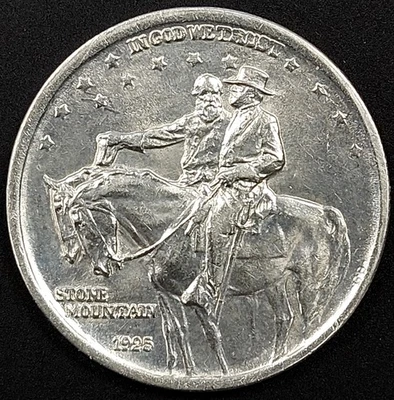 1925 Stone Mountain Commemorative Half Dollar! - Image 1 of 4