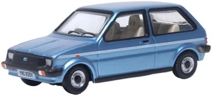 Oxford Diecast Austin Mini Metro 'Denim Blue' Die Cast Model 1:76 00 Scale New - Picture 1 of 2