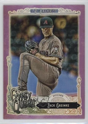 2017 Topps Gypsy Queen Purple /250 Zack Greinke #20 - Image 1 of 2