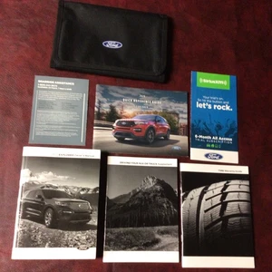 2020 FORD EXPLORER OWNERS MANUAL BOOKS XM GUIDE CASE ALL MODELS - Picture 1 of 6