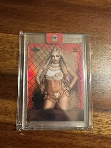 2025 Topps Chrome WWE Cactus Jack, Liv Morgan Astro Knights, Red Refractor /5 - Bild 1 von 12