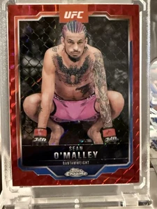 Topps 2025 cromo UFC Sean O’Malley #1 refractor rojo/5 - Imagen 1 de 2