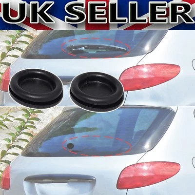2PC For Peugeot 106 206 207 Rear Wiper Delete Bung Grommet Rubber Plug Cap 37MM - Image 1 of 4